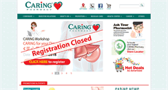 Desktop Screenshot of caring2u.com